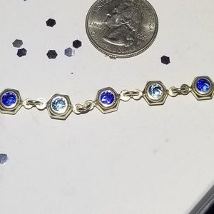 Vintage Silver Signed Bracelet